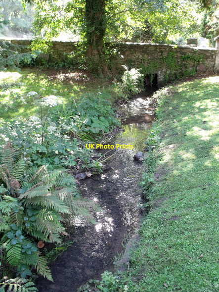 Photo 6"x4" Stream beside St. Ishmael's church St Ishmael's c2010