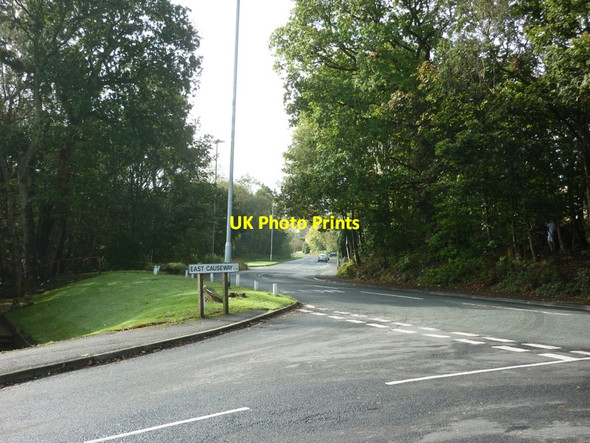 Photo 6"x4" A junction of roads in Adel Adel c2010