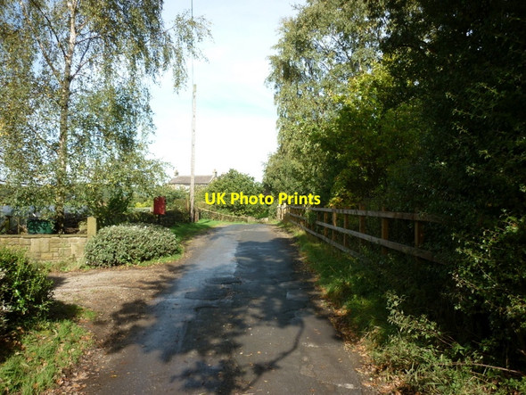 Photo 6"x4" Looking down Village Road, Eccup Eccup c2010