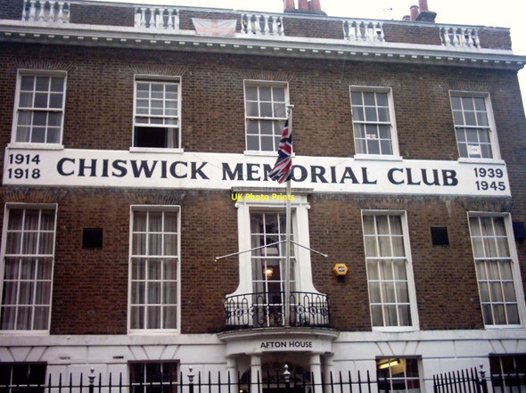 Photo 6"x4" Chiswick Memorial Club, W4 Chiswick c2010