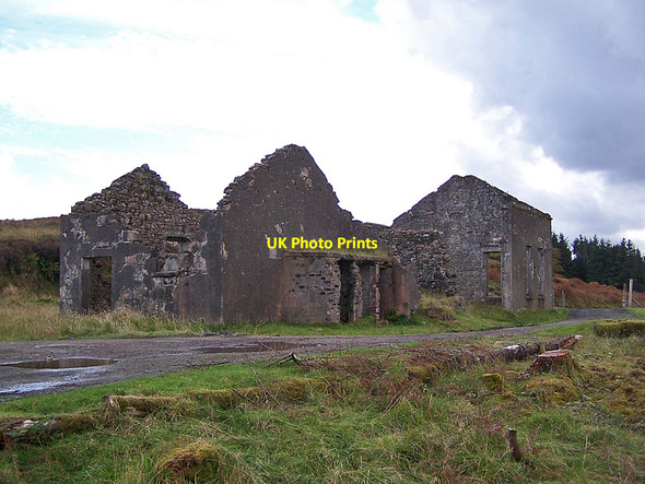 Photo 6"x4" Raasay iron ore mine ruins  Inverarish c2010