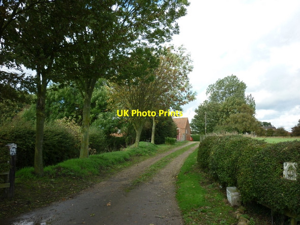 Photo 6"x4" Oak Tree Farm near Goxhill Seaton\/TA1646 c2010
