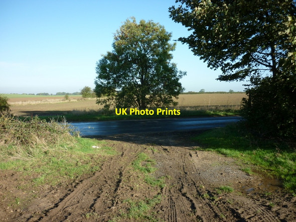 Photo 6"x4" The path comes out at Crab Tree Lane Old Ellerby c2010