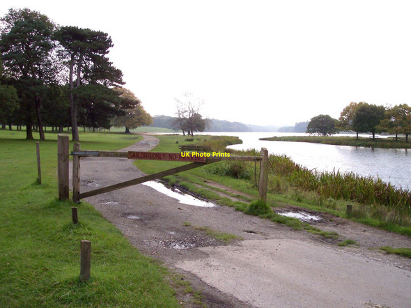Photo 6"x4" The sailors only track beside Tatton Mere Knutsford c2010