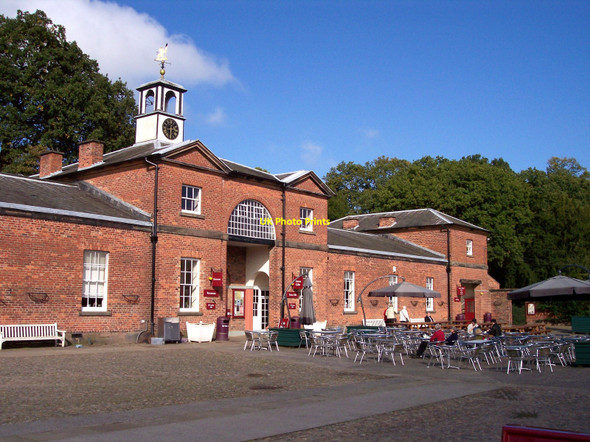 Photo 6"x4" Restaurant and shops at Tatton Park Tatton Dale c2010