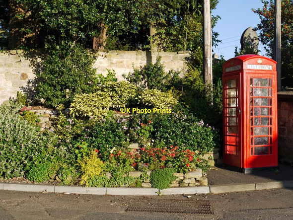 Photo 6"x4" Telephone box, Ovingham Prudhoe c2010