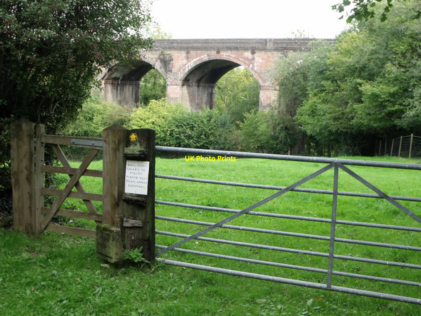 Photo 6"x4" Viaduct off Tibbs Mill Lane east of High Hurstwood, East Sussex Burnt Oak\/TQ5127 c2010