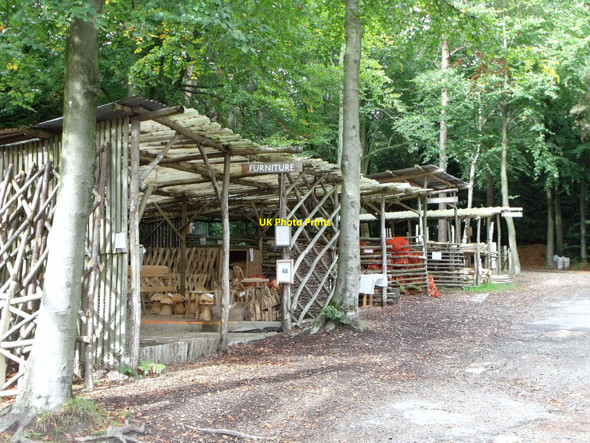 Photo 6"x4" Woodsheds at Wilderness Wood, Hadlow Down, East Sussex Hadlow Down c2010