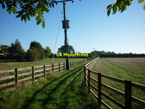 Photo 6"x4" A public footpath, Crab Tree Lane, Old Ellerby Old Ellerby c2010