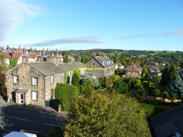 Photo 6"x4" Ilkley chimneys Ilkley c2010