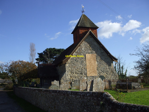 Photo 6"x4" Earnley Church, West Sussex Earnley c2007
