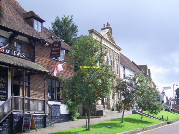 Photo 6"x4" Rowan trees in Robertsbridge village centre Robertsbridge c2006