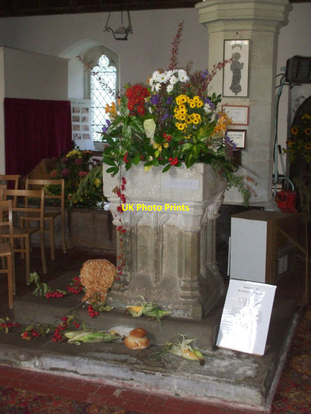 Photo 6"x4" Harvest Festival at St. Pancras, Arlington, East Sussex Arlington\/TQ5407 c2007