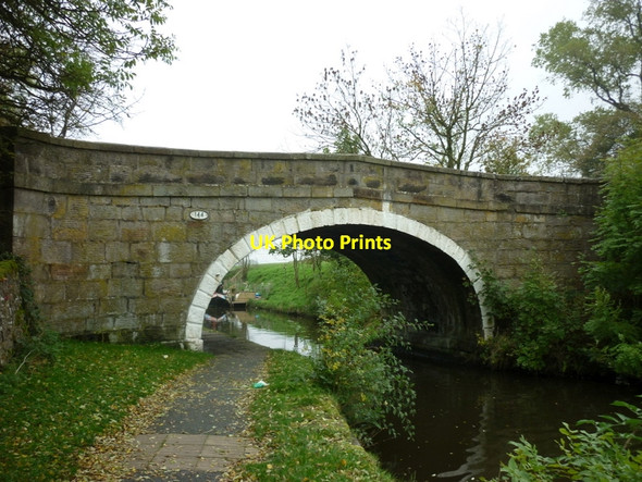 Photo 6"x4" Bridge #144, Red Lane over the L&L Canal Colne\/SD8940 c2010