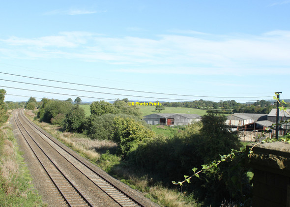 Photo 6"x4" 2010 : Railway line to Westbury Witham Friary c2010