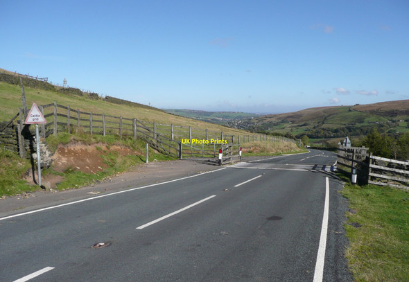 Photo 6"x4" Cattle Grid, Mount Road, Marsden Netherley\/SE0410 c2010