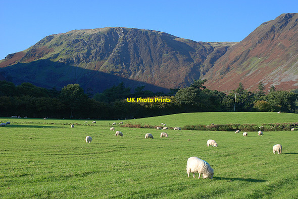 Photo 6"x4" Fields near Pennant Llanymawddwy c2010