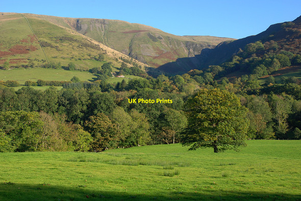 Photo 6"x4" View towards Cwm Pen-y-gelli Llanymawddwy c2010