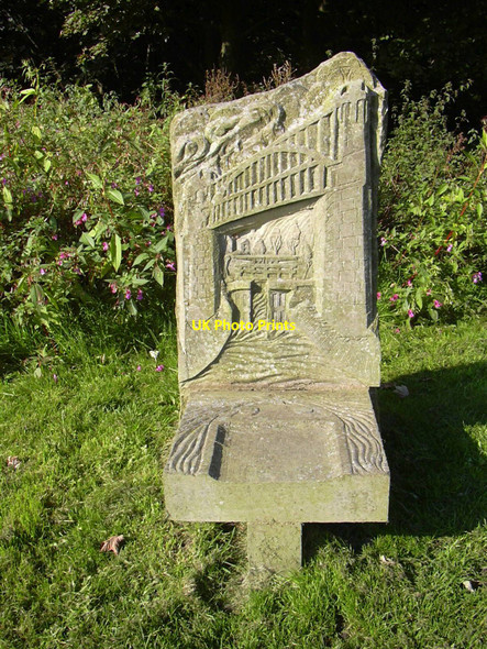 Photo 6"x4" Sculpture, Rochdale Canal, Todmorden Todmorden c2010