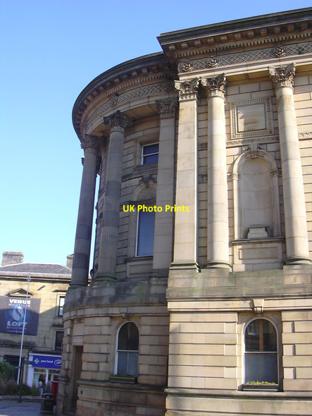 Photo 6"x4" Todmorden Town Hall (Detail) Todmorden c2010