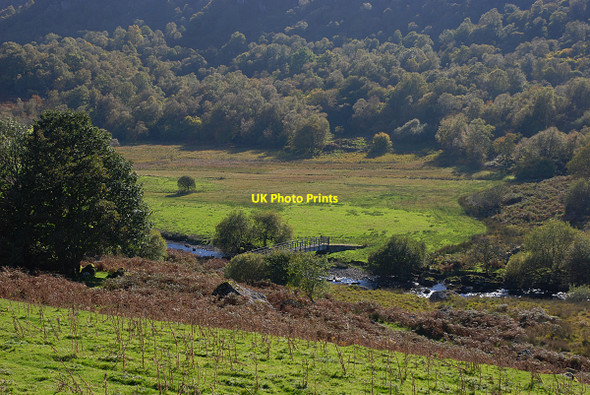 Photo 6"x4" Bridge over the Afon Lliw Dolhendre c2010