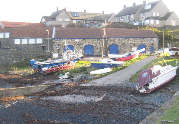 Photo 6"x4" Slipway in Craster Harbour Craster c2010