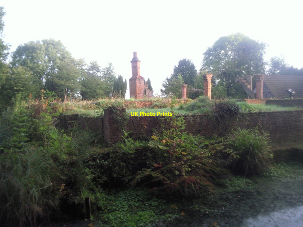 Photo 6"x4" Remains of the Moated Manor House at Scadbury Chislehurst c2010