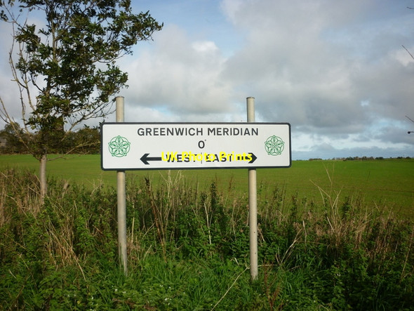 Photo 6"x4" Greenwich Meridian near Patrington Patrington c2010