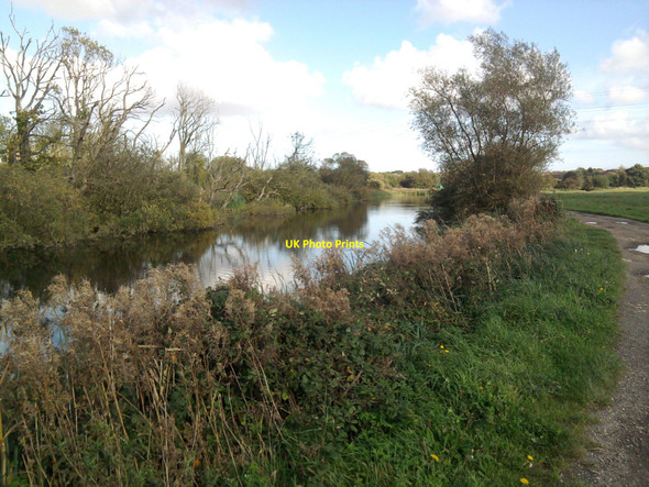 Photo 6"x4" River Freshney at Laceby Acres Wybers Wood\/TA2308 c2010