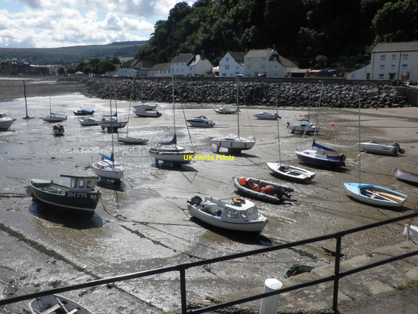 Photo 6"x4" Minehead harbour, at low tide Minehead c2010