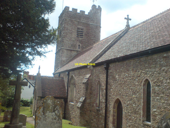 Photo 6"x4" St. Gregory the Great, Harpford Harpford c2010