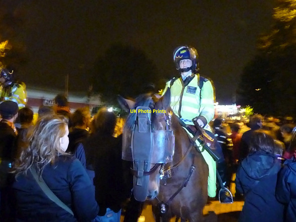 Photo 6"x4" London : Wembley - Olympic Way & Police Horse Wembley c2010