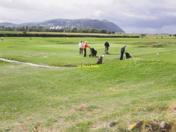 Photo 6"x4" The golf course at Minehead Marsh Street c2010
