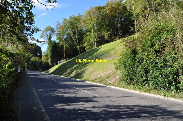 Photo 6"x4" The site of a recent landslip on the A361 at Ilfracombe Ilfracombe c2010