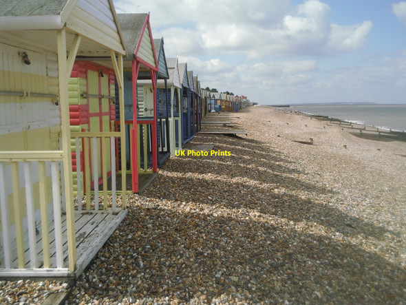 Photo 6"x4" Beach huts near Herne Bay Herne Bay\/TR1767 c2010