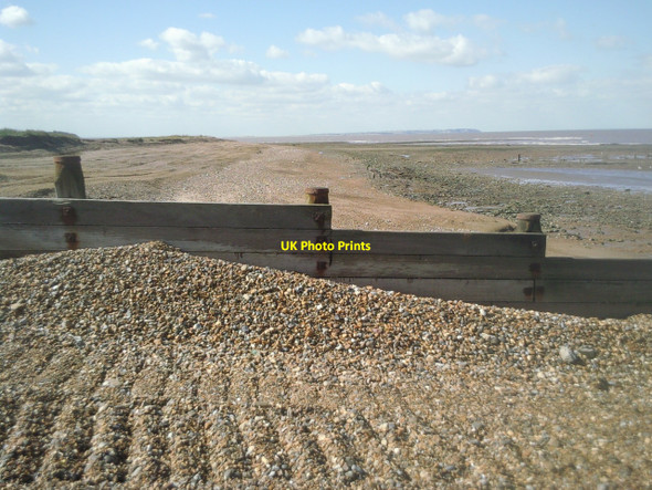 Photo 6"x4" Beach at Long Rock Whitstable c2010