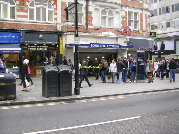 Photo 6"x4" Bond Street Station Westminster c2010