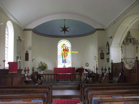 Photo 6"x4" Interior of St. John the Baptist, Kingston Bagpuize Kingston Bagpuize c2009