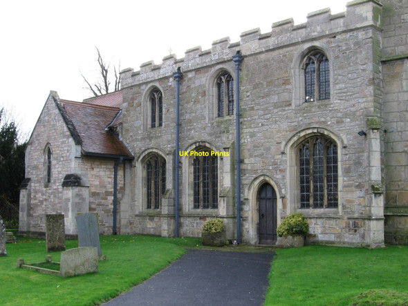 Photo 6"x4" Walsesby - church nave Walesby\/SK6870 c2009