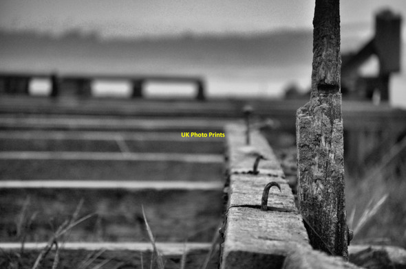 Photo 6"x4" Remains of the jetty for the old Severn ferry crossing Old Passage c2010