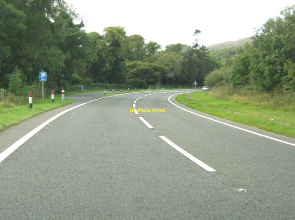 Photo 6"x4" Lay-by beside the A75 Skyreburn c2010