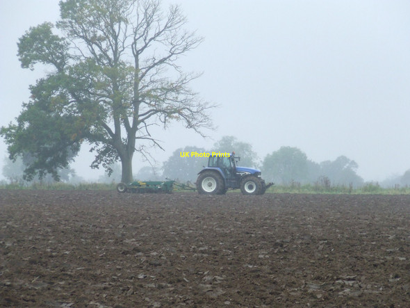 Photo 6"x4" Farming Activity New Buckenham c2010