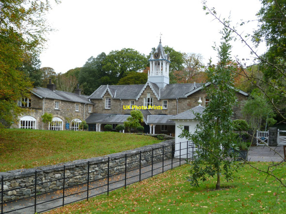 Photo 6"x4" Holker Hall: the Courtyard Cafe and Food Hall Holker c2010