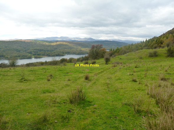 Photo 6"x4" Pasture land below Gummer's How Lakeside\/SD3787 c2010