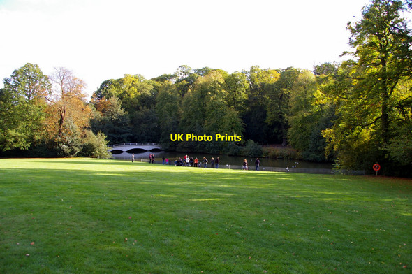 Photo 6"x4" Lake, Kenwood, London NW3 Hampstead\/TQ2685 c2010