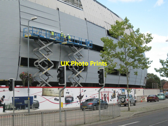 Photo 6"x4" Rebuilding at Edgbaston cricket ground: 3 Balsall Heath c2010