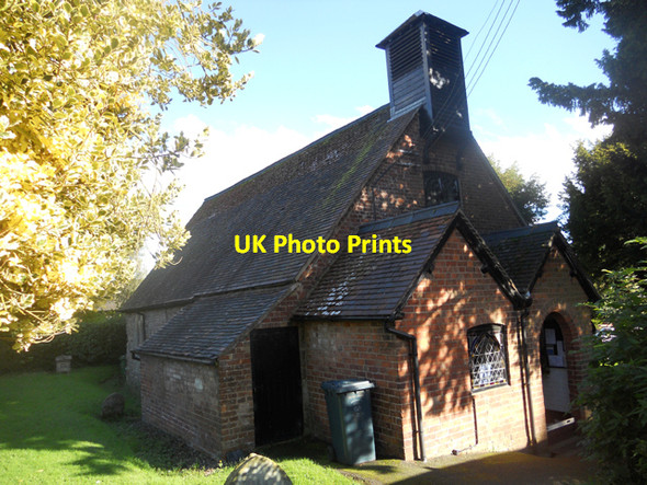 Photo 6"x4" A little church at Longden Longden c2010