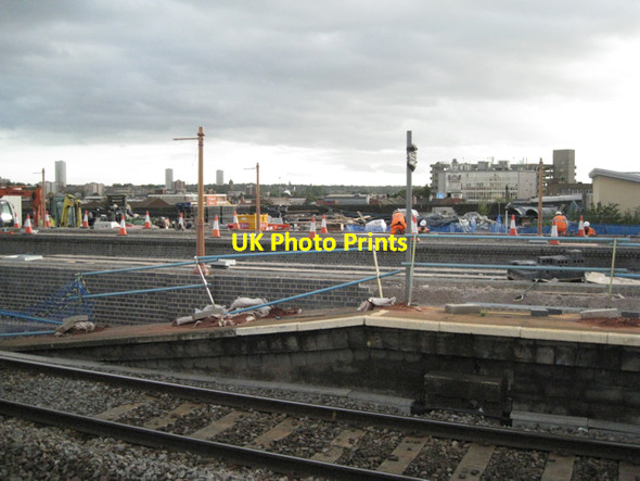 Photo 6"x4" New platforms, Moor Street station Birmingham c2010
