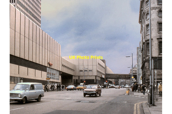 Photo 6"x4" Corporation Street And The Arndale Centre Manchester c1977