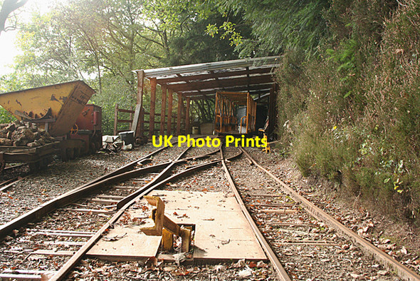 Photo 6"x4" Gulworthy: Morwellham mine railway Morwellham Quay c2010